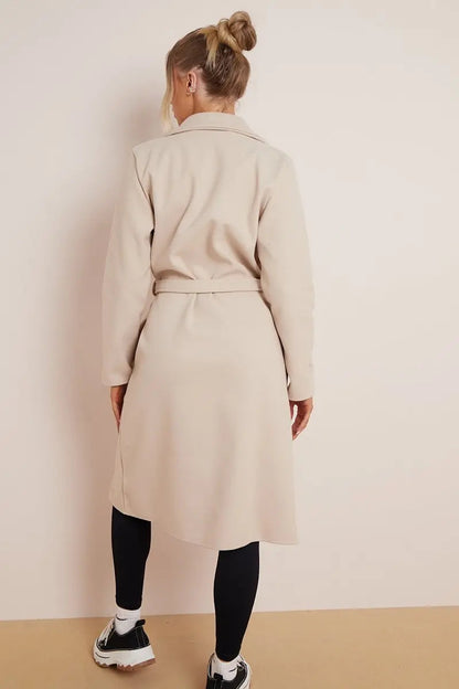 Image of Maria | Women's Double Breasted Long Coat