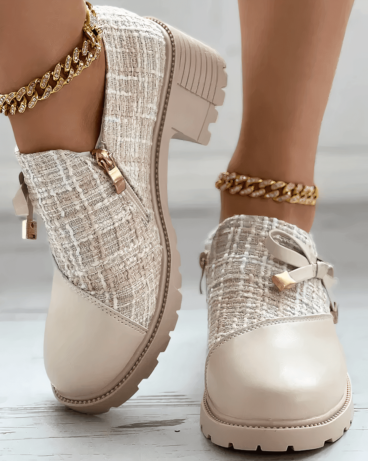 Women's Block Heel Loafers | Round Toe & Cushioned Comfort 2