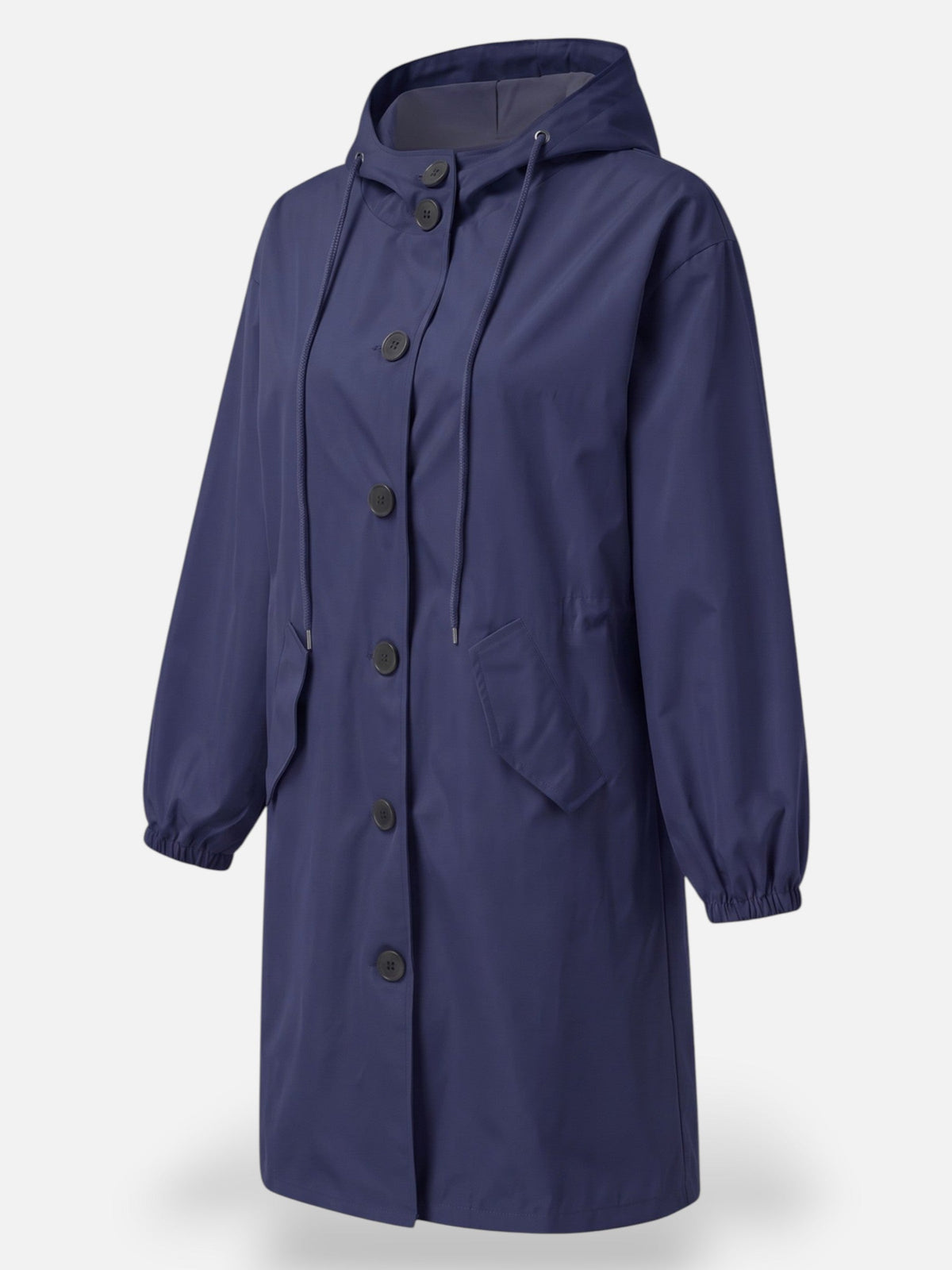 Women's Long Raincoat | Waterproof & Hooded 8