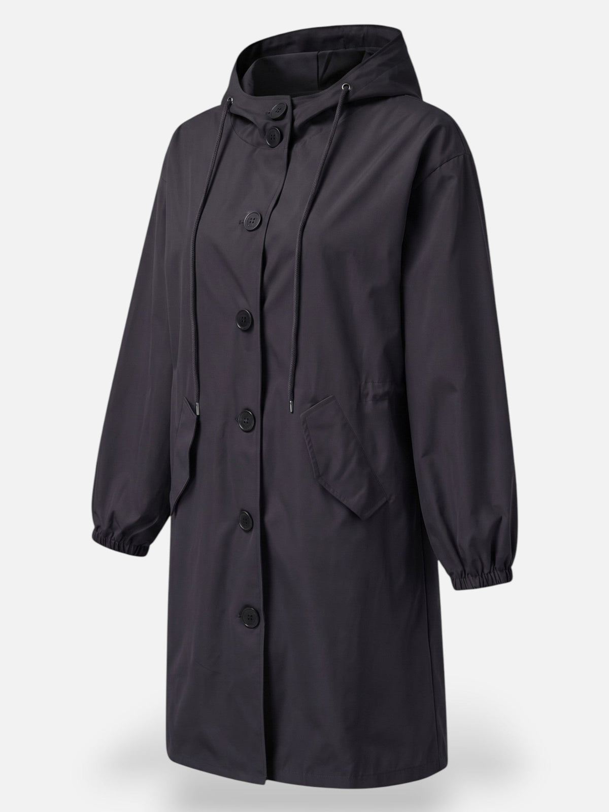 Women's Long Raincoat | Waterproof & Hooded 6