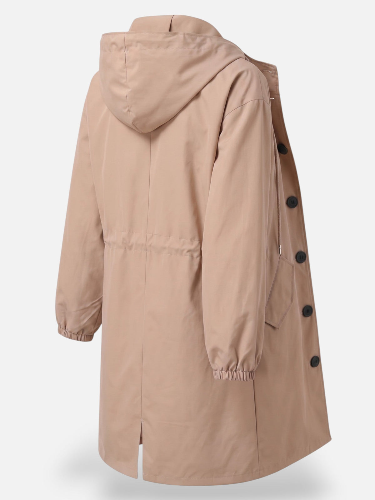 Women's Long Raincoat | Waterproof & Hooded 2