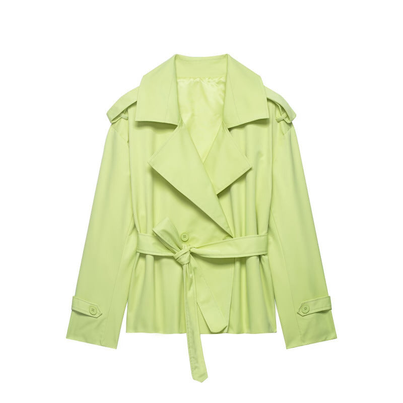 Ainsley Belted Double Coat