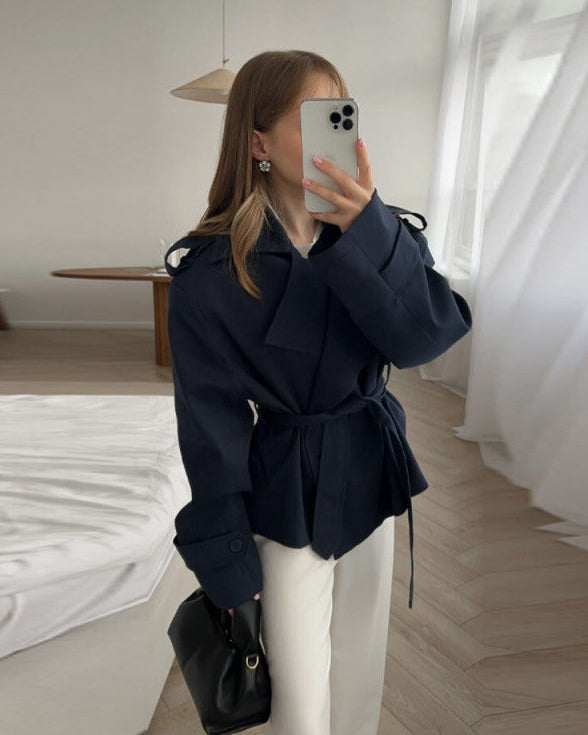 Ainsley Belted Double Coat