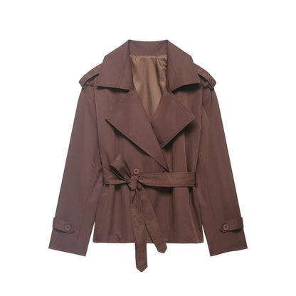 Ainsley Belted Double Coat