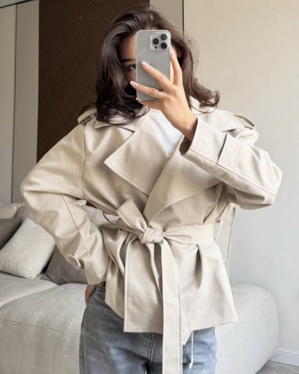 Ainsley Belted Double Coat