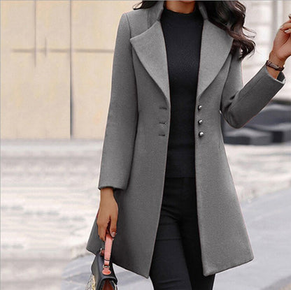 Women's Long Blazer | Slim Fit & Single-Breasted 2