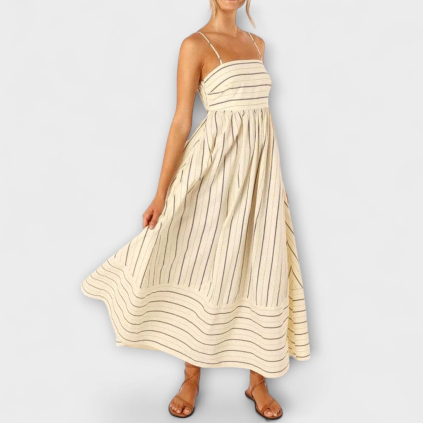 Chic Maxi Dress in Bare Bloom for Every Occasion