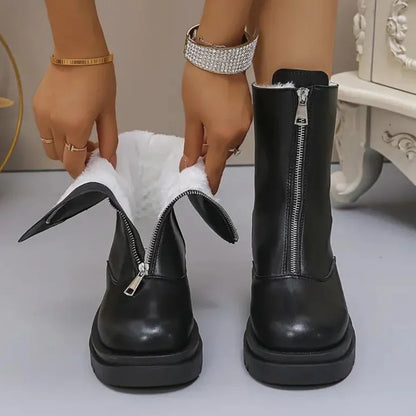 Women's Winter Boots | Zip-Up & Warm 3