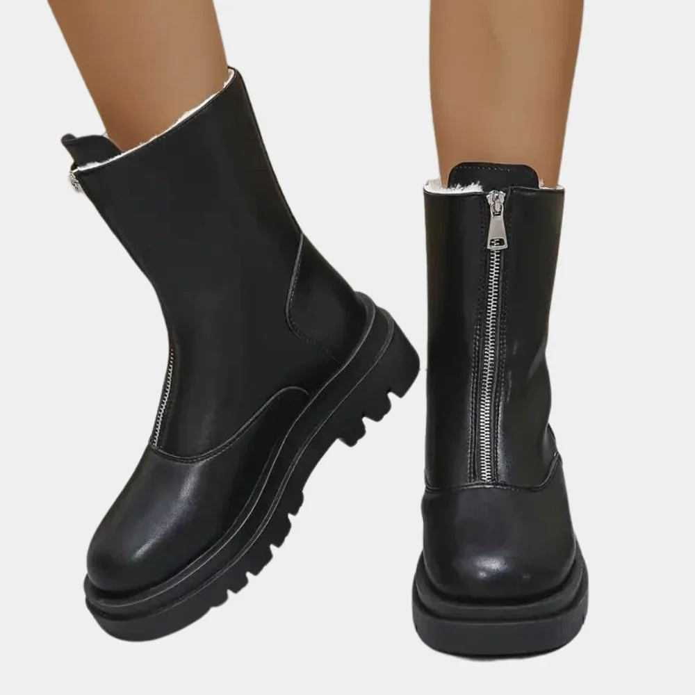 Women's Winter Boots | Zip-Up & Warm 4