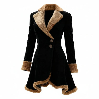 Women's Winter Coat | Fur Trim & Fitted Design 3