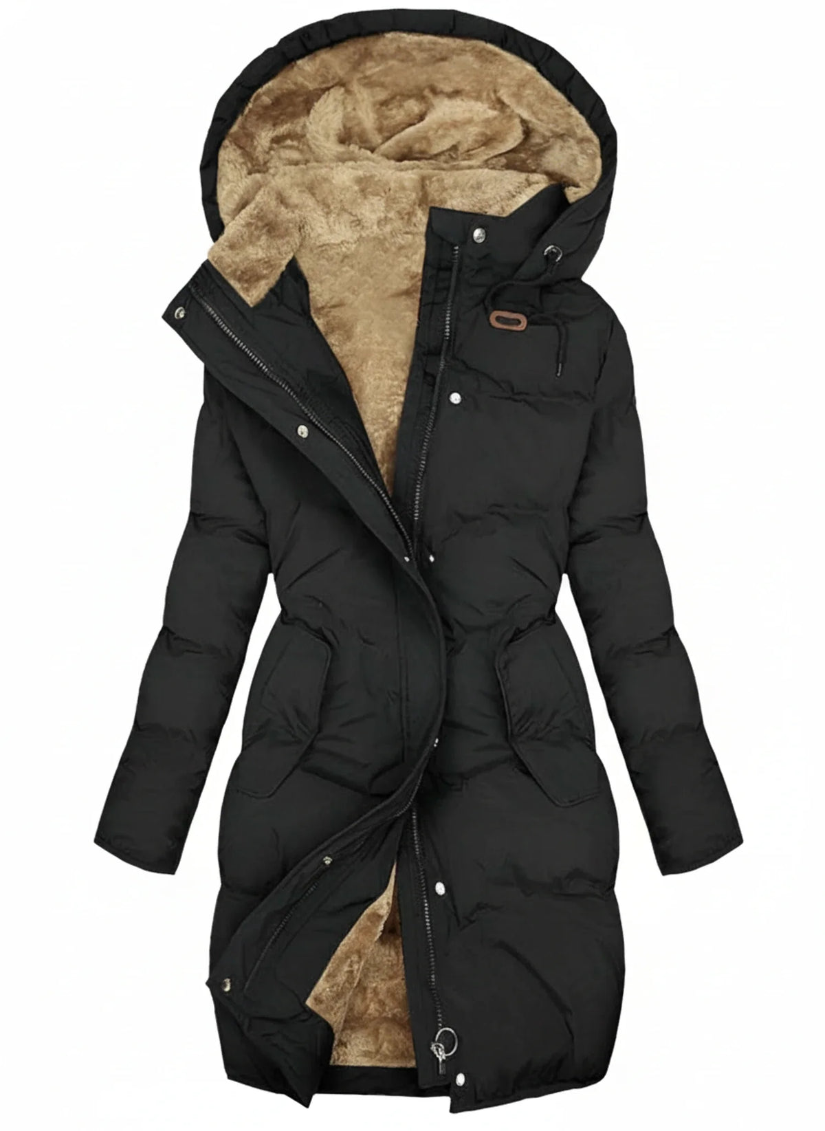 Women's Hooded Puffer Jacket | Warm & Windproof 2
