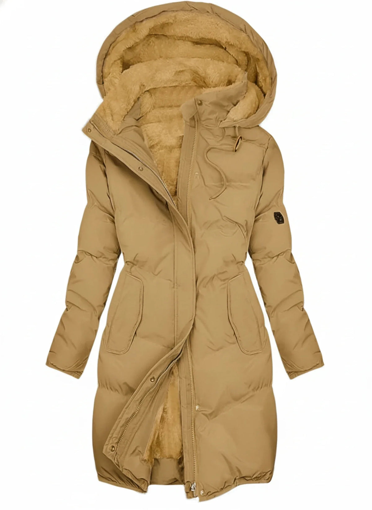 Women's Hooded Puffer Jacket | Warm & Windproof 3